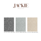 0120 JACKIE - SAND AND WHITE